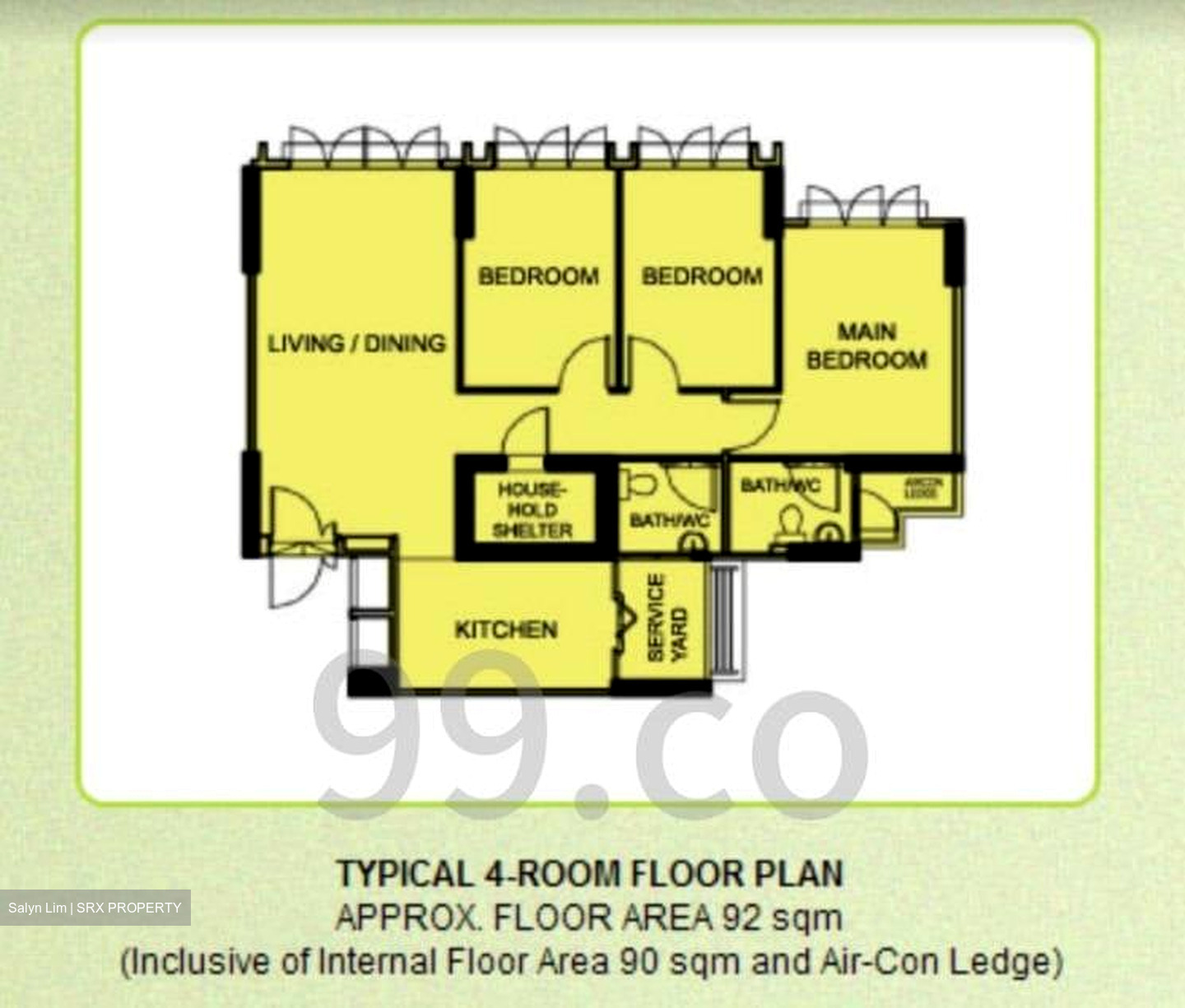 Blk 471B Hougang Parkview (Hougang), HDB 4 Rooms #544329061